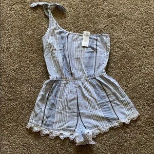 Off the shoulder romper
